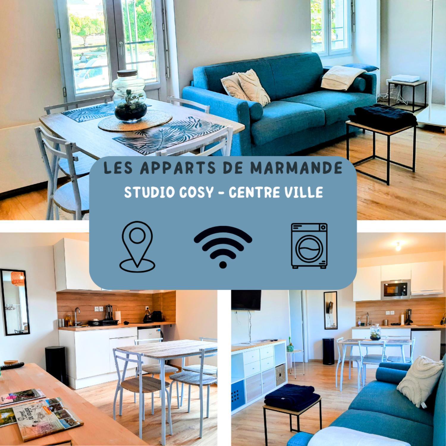 Les Apparts De Marmande - Appart Cosy, Centre De Marmande Bagian luar foto